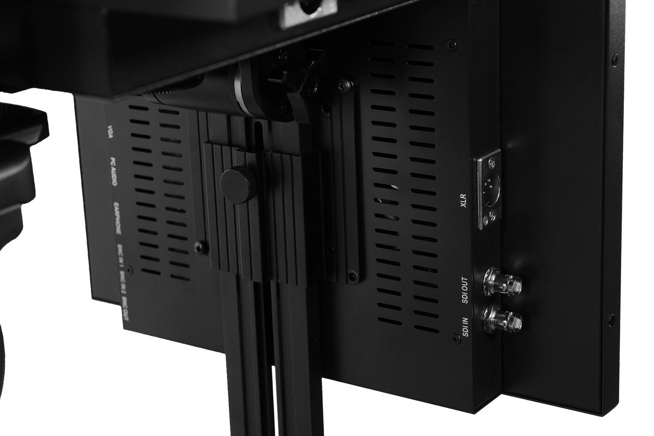 ProLine Plus 12" Widescreen Teleprompter With 400 NIT, 3G-SDI/HDMI Monitor And 12" Talent Monitor