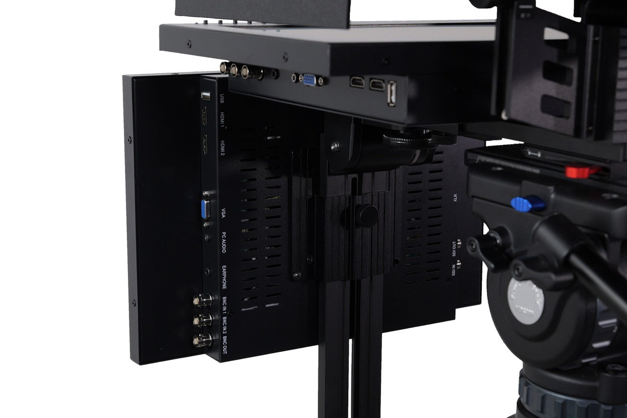 ProLine Plus 12" Widescreen Teleprompter With 400 NIT, 3G-SDI/HDMI Monitor And 12" Talent Monitor