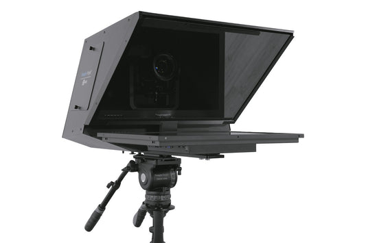 Robo PTZ Teleprompter With 24" 16:9 3G-SDI, HDMI 400 NIT Pro Monitor