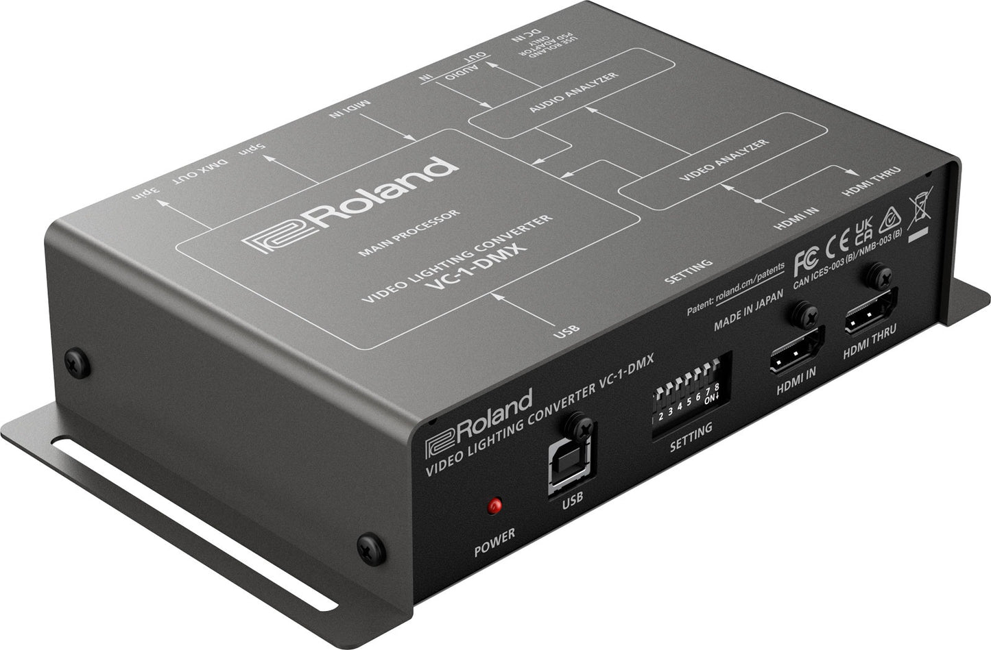 VC-1-DMX Video Lighting Converter