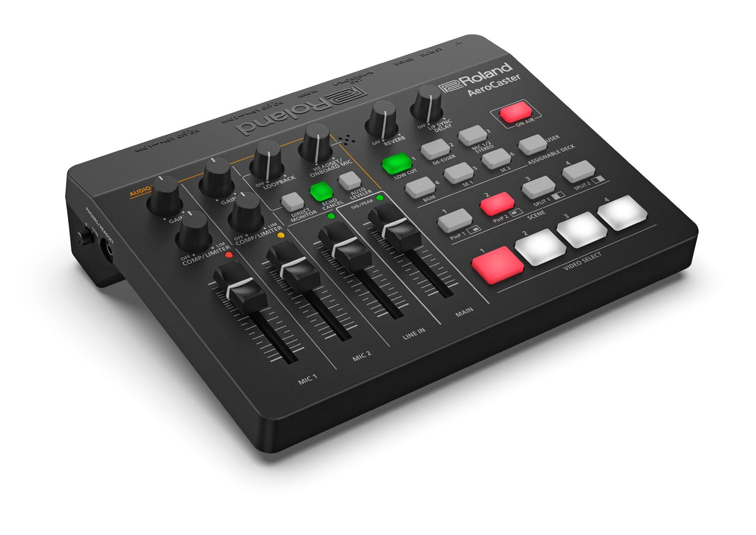 VRC-01 AeroCaster Hardware Control Surface & Audio Interface