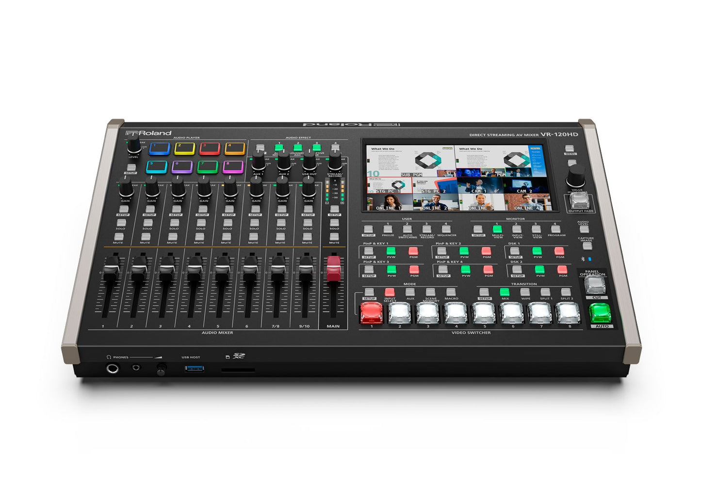 VR-120HD Direct Streaming AV Mixer