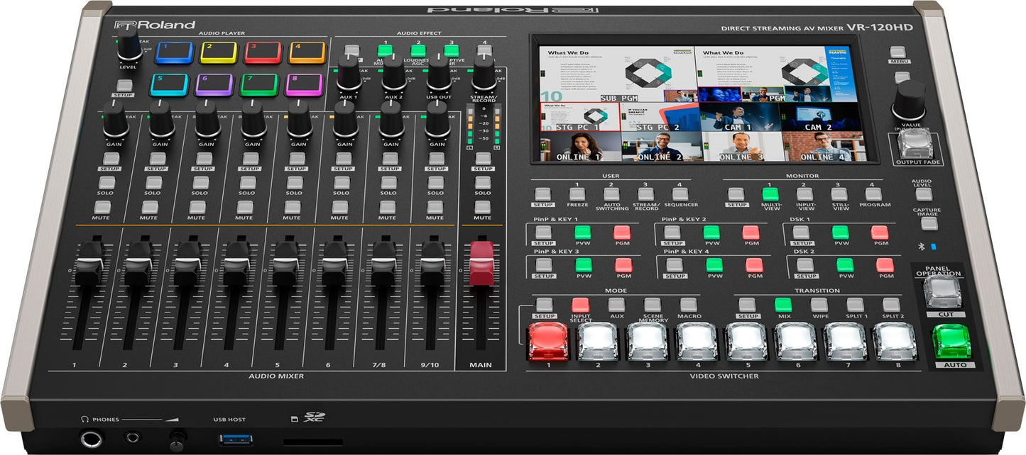 VR-120HD Direct Streaming AV Mixer