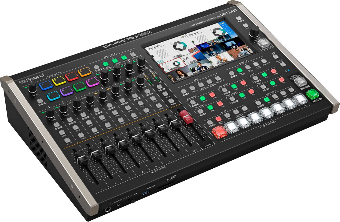 VR-120HD Direct Streaming AV Mixer