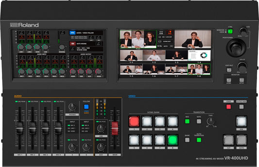 VR-400UHD 4K Streaming AV Mixer