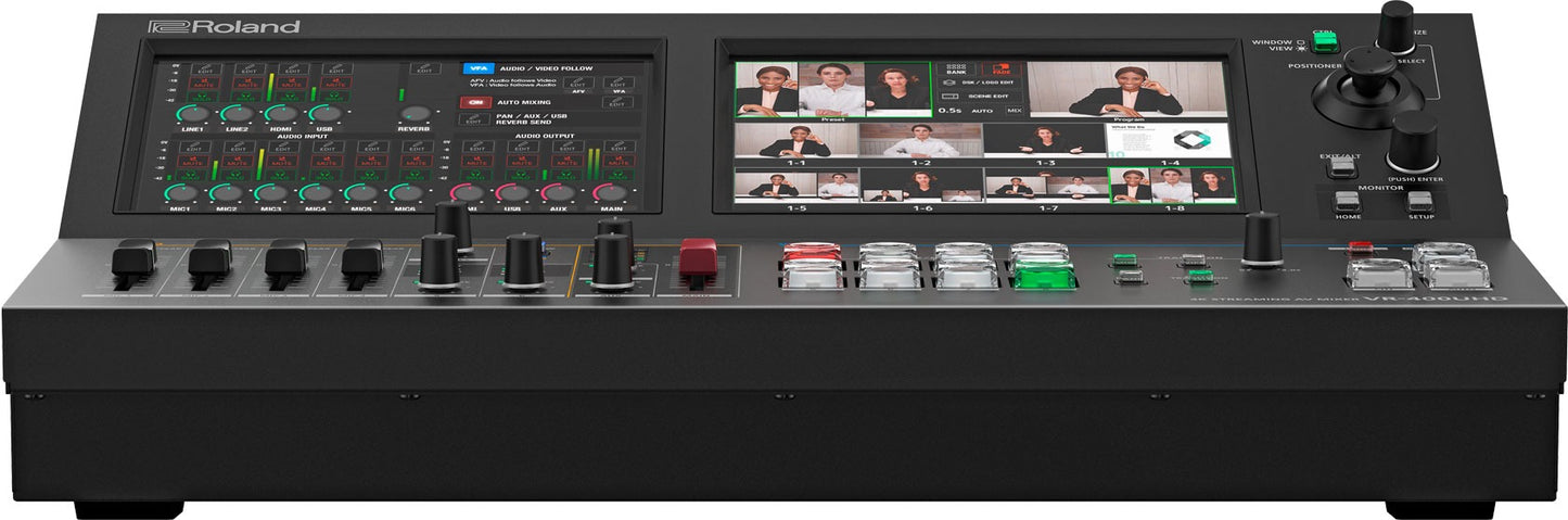 VR-400UHD 4K Streaming AV Mixer