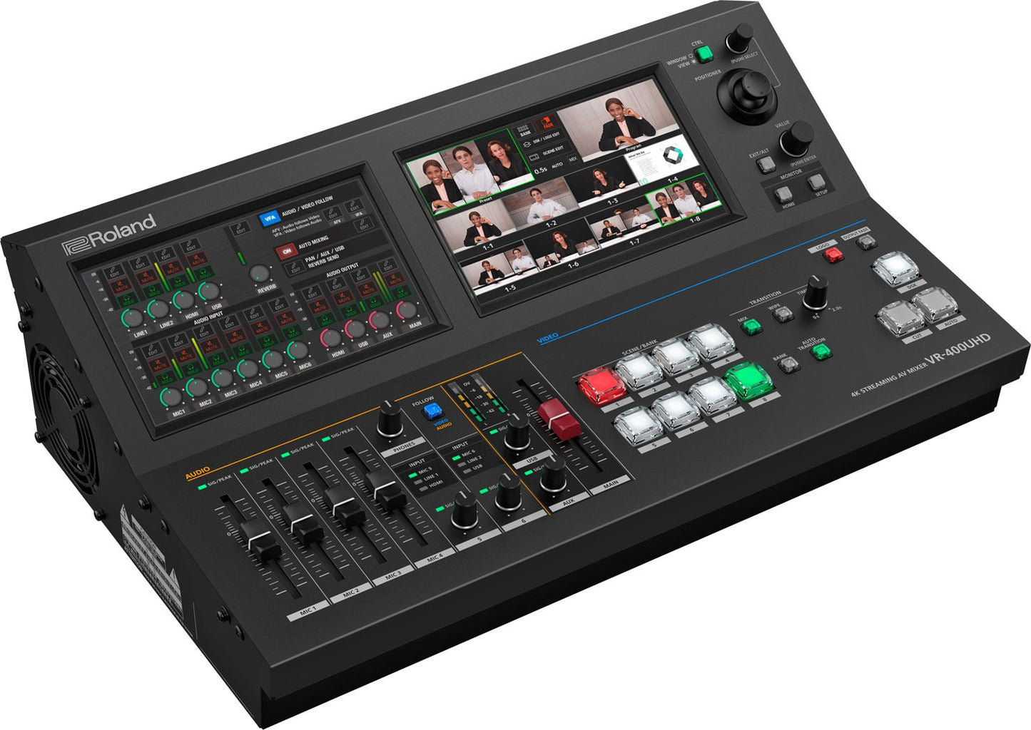 VR-400UHD 4K Streaming AV Mixer
