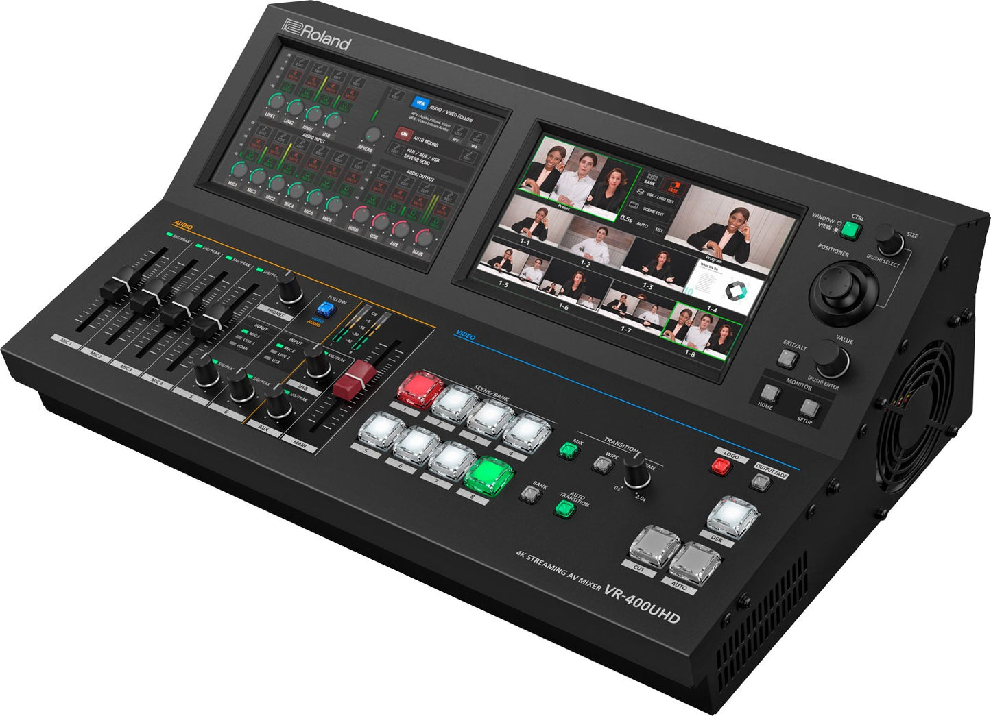 VR-400UHD 4K Streaming AV Mixer