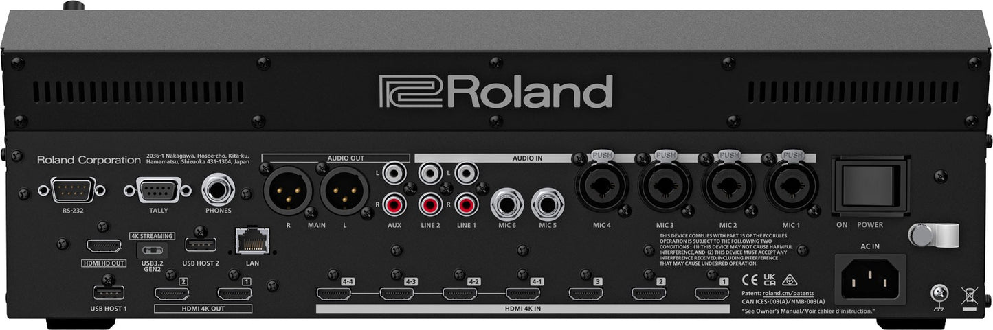 VR-400UHD 4K Streaming AV Mixer