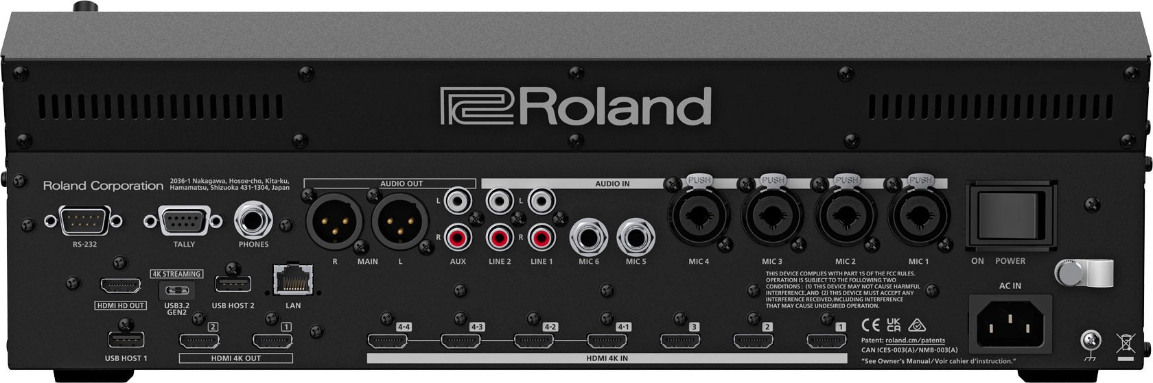 VR-400UHD 4K Streaming AV Mixer