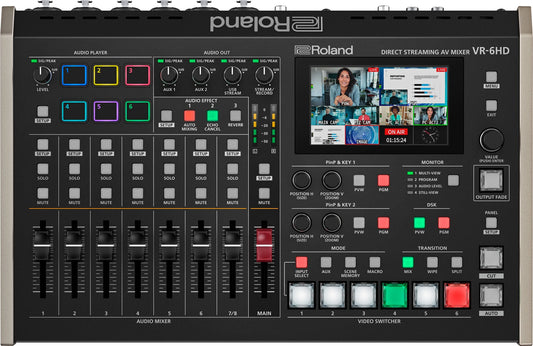 VR-6HD Direct Streaming AV Mixer