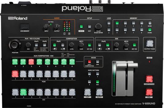 V-600UHD 4K HDR Multi-Format Video Switcher