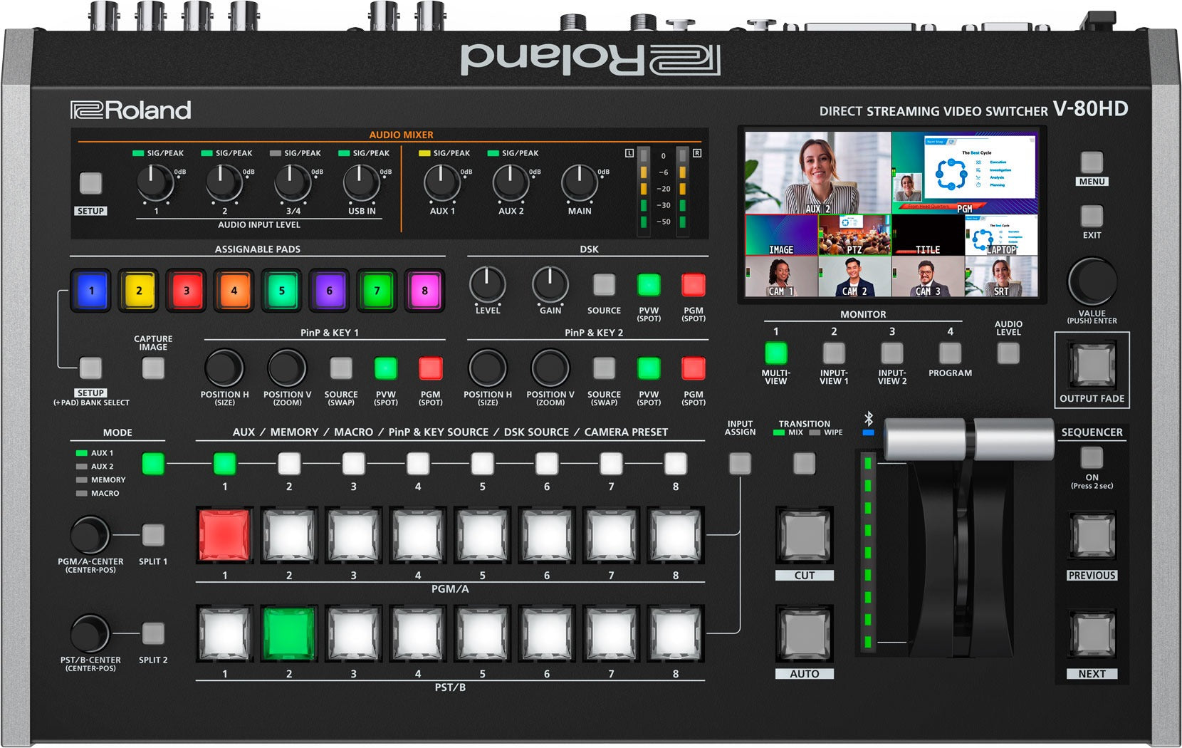 V-80HD Direct Streaming Video Switcher