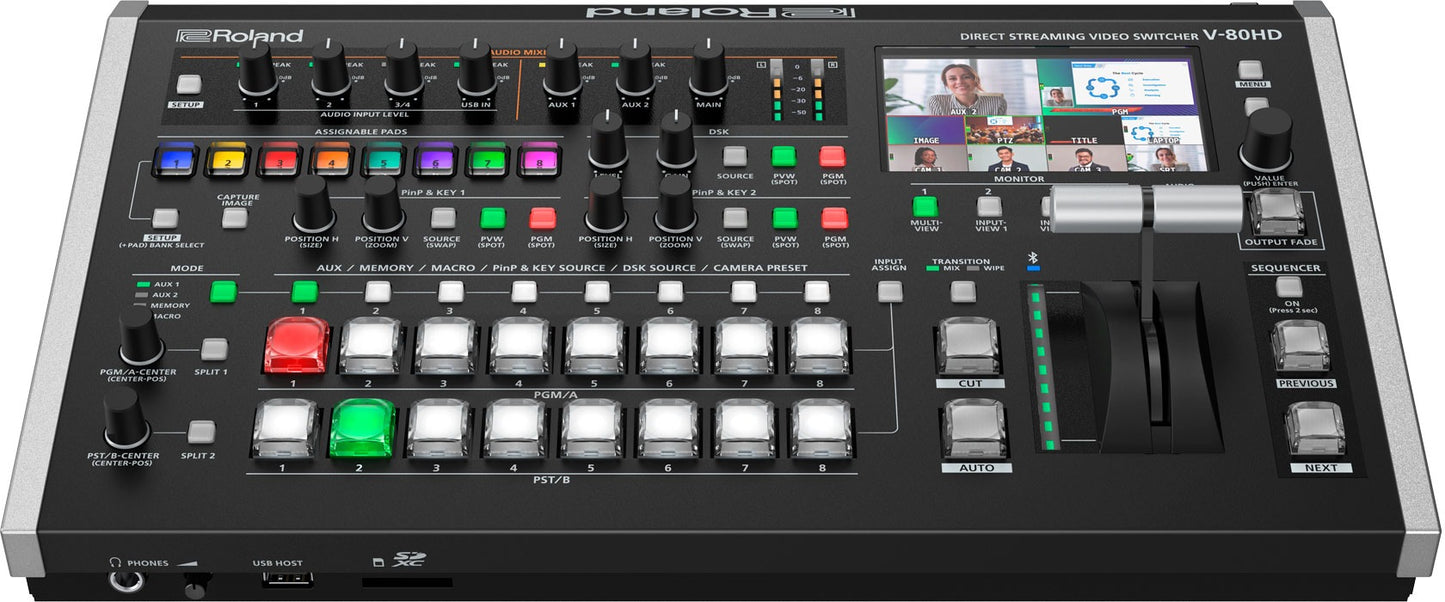 V-80HD Direct Streaming Video Switcher