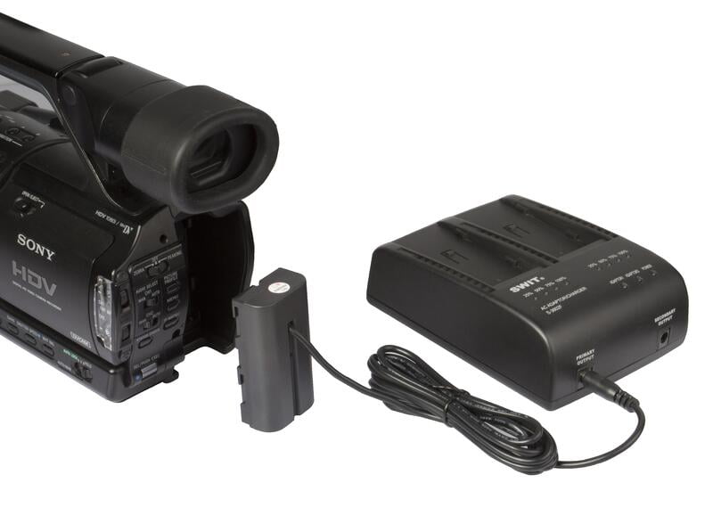 SWIT S-3602F| 2x2A DV charger compatible to Sony NP-F series