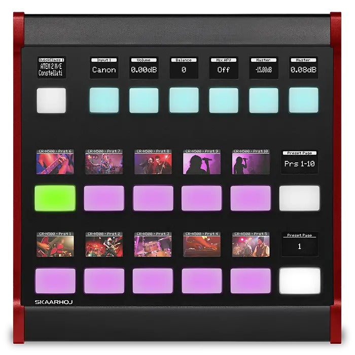 SKAARHOJ Frame Shot Pro w/Blue Pill Inside - Black and Red