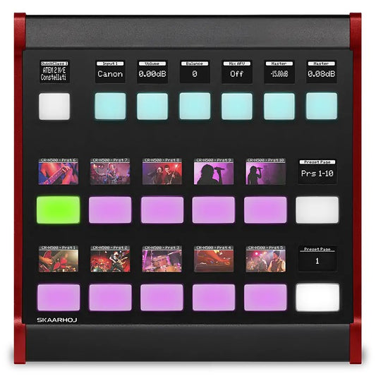 SKAARHOJ Frame Shot Pro w/Blue Pill Inside - Black and Red