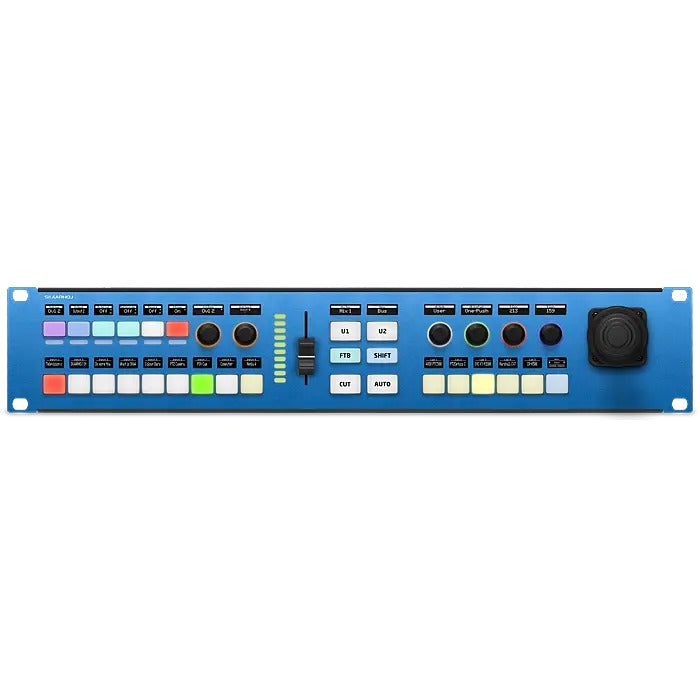 SKAARHOJ Rack Fusion Live w/Hall Effect Joystick and Blue Pill Inside