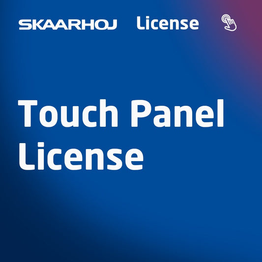 SKAARHOJ Touch panel Reactor license