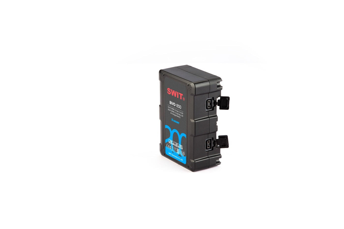 SWIT BIVO-200 | 200Wh 14V/28V 200W High Load B-Mount Battery with OLED and powerful 2xD-taps