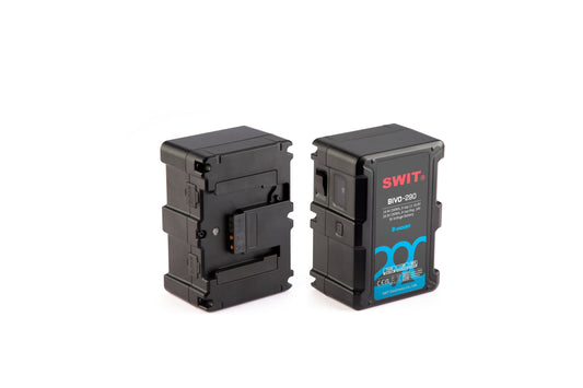 SWIT BIVO-290 | 290Wh 14V/28V 250W High Load B-Mount Battery with OLED and powerful 2xD-taps