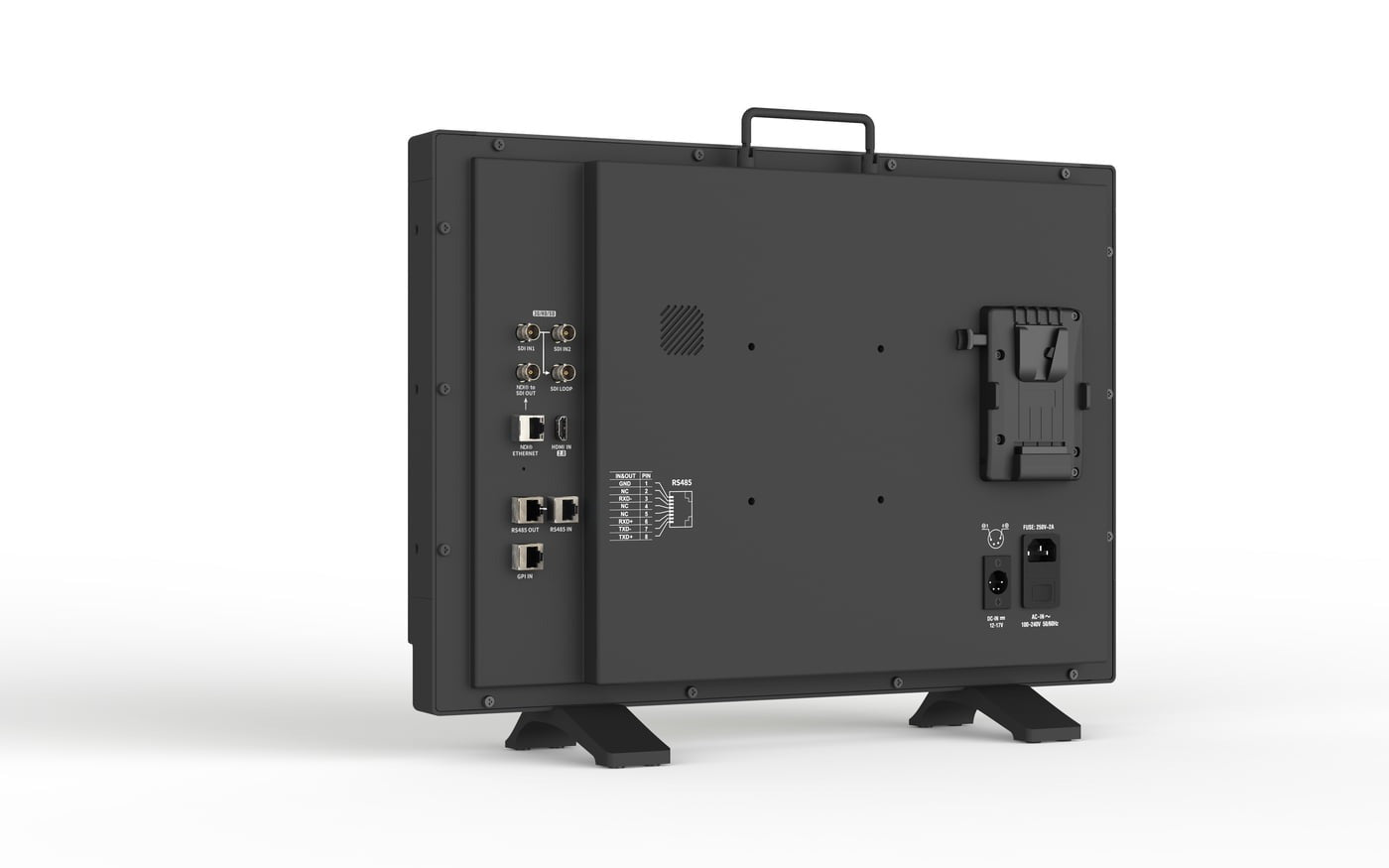 SWIT BM-215-NDI | 21.5" 4K-NDI QLED HDR 100%DCI-P3 Zero-Delay professional FHD Monitor with Auto-Calibration