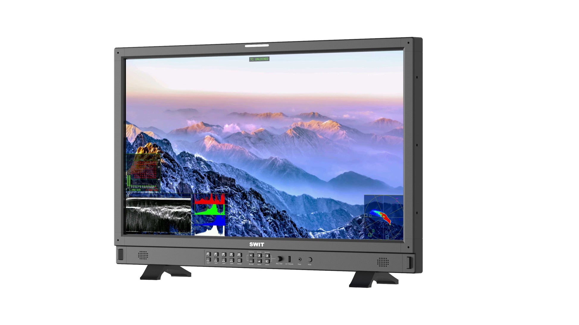 SWIT BM-U325 | 31.5" 8K 4x12GSDI HDR Zero-Delay UHD Monitor with AI-Calibration. ---~3 months LeadTime if no stock