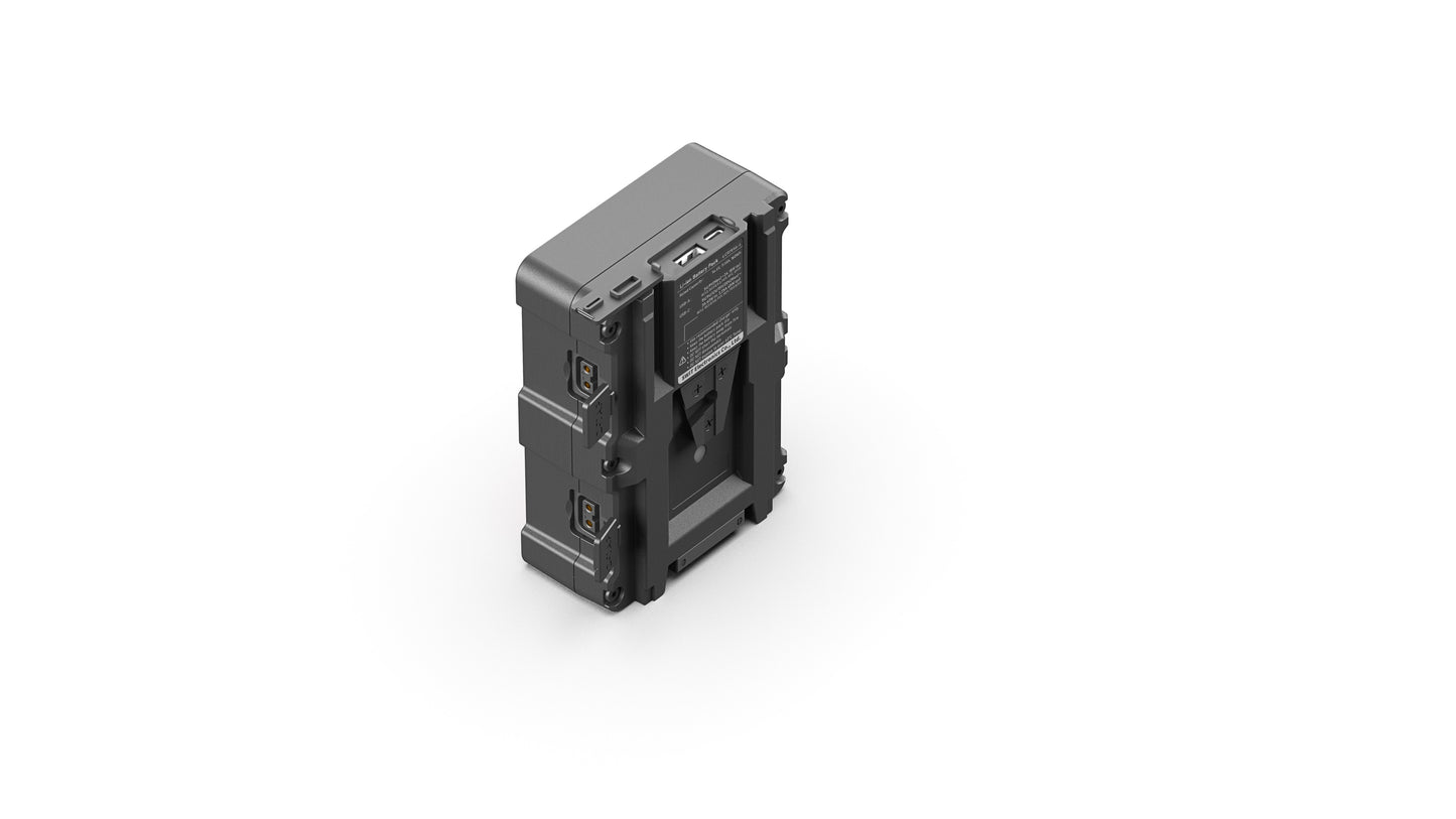 SWIT CIMO-200S | 200Wh 200W High Load V-Mount Battery with USB-C, OLED and powerful 2xD-taps, also ideal for long term use or high power draw lights
