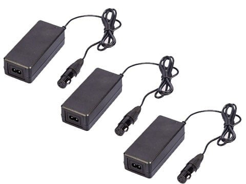 SWIT CL-60D 3KIT | Set of 3 x CL-60D | 1:1 60W 2000Lux Bi-color DMX SMD LED Panel Light(V-mount) with tripods and trolley case