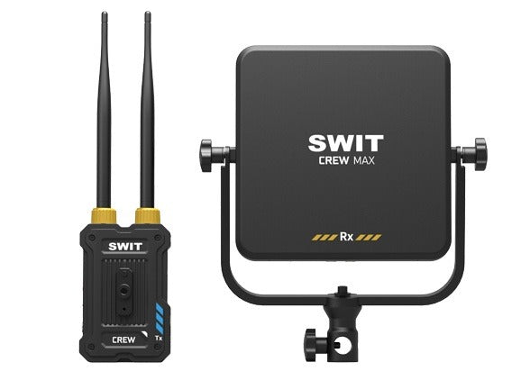 SWIT CREW MAX Rx | 10000feet(3000m) 3rd Gen. professional Wireless FHD Video Receiver, Super Anti-interference, No-delay