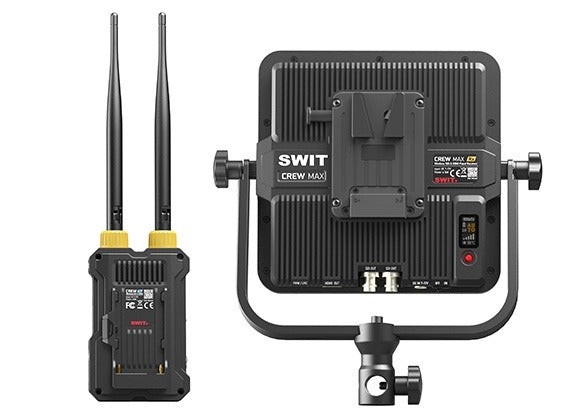 SWIT CREW MAX Rx | 10000feet(3000m) 3rd Gen. professional Wireless FHD Video Receiver, Super Anti-interference, No-delay