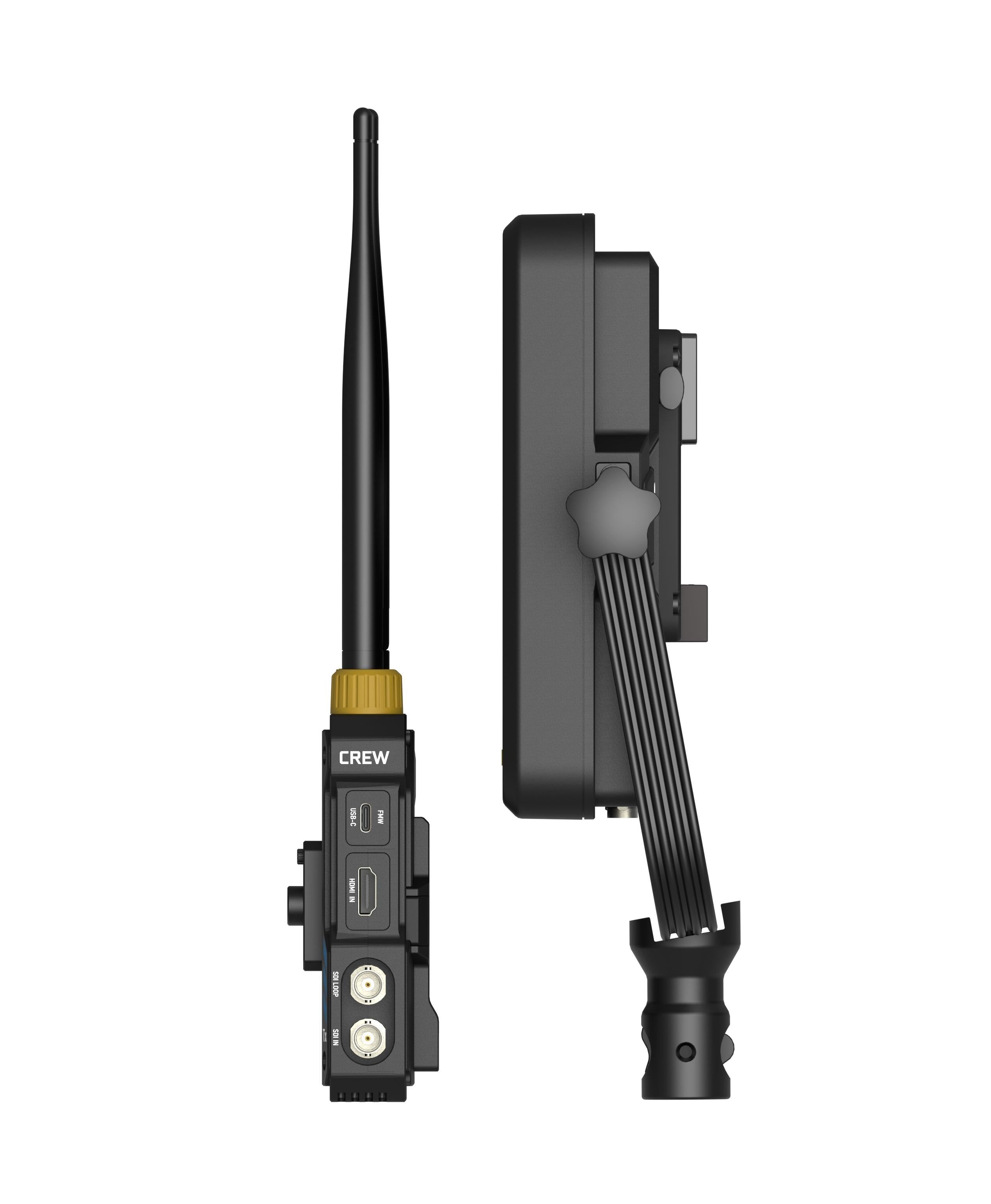 SWIT CREW MAX | 10000feet(3000m) 3rd Gen. professional Wireless FHD Video Transmission with Tx NP-F plate, Super Multicast, Super Anti-interference, No-delay