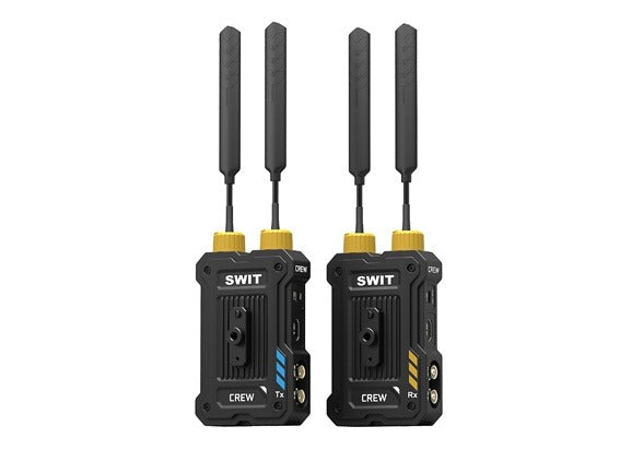 SWIT CREW Rx | 4000feet(1200m) 3rd Gen. professional Wireless FHD Video Receiver with NP-F plate, Super Anti-interference, No-delay
