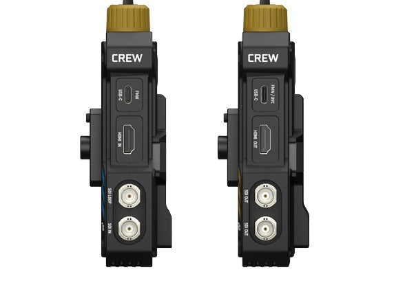 SWIT CREW Rx | 4000feet(1200m) 3rd Gen. professional Wireless FHD Video Receiver with NP-F plate, Super Anti-interference, No-delay