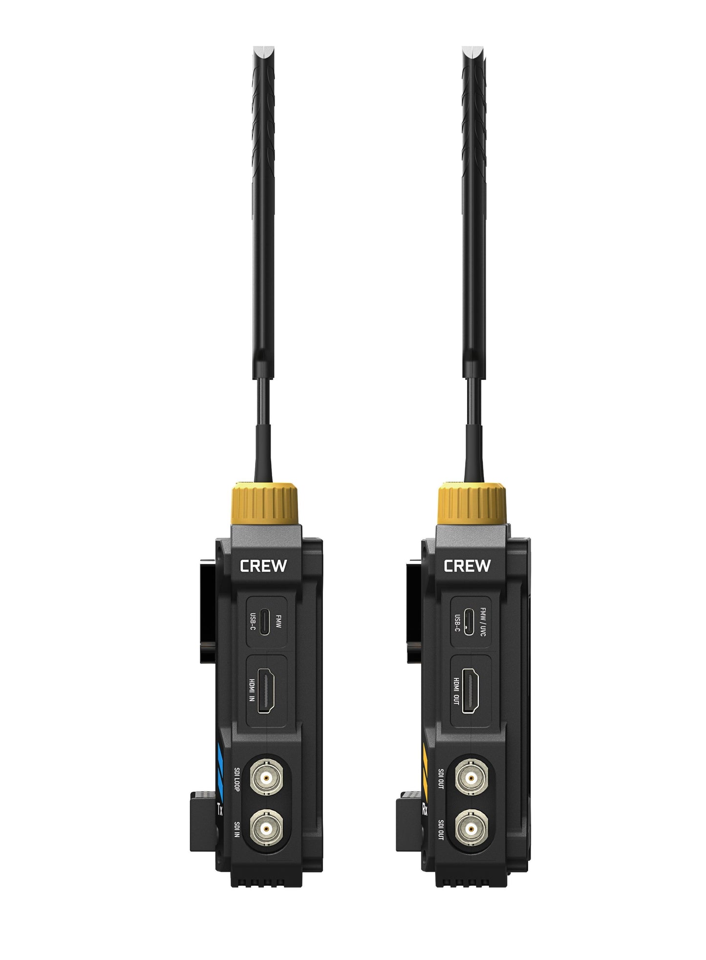 SWIT CREW-V | 4000feet(1200m) 3rd Gen. professional Wireless FHD Video Transmission with dual V-mounts, Super Multicast, Super Anti-interference, No-delay