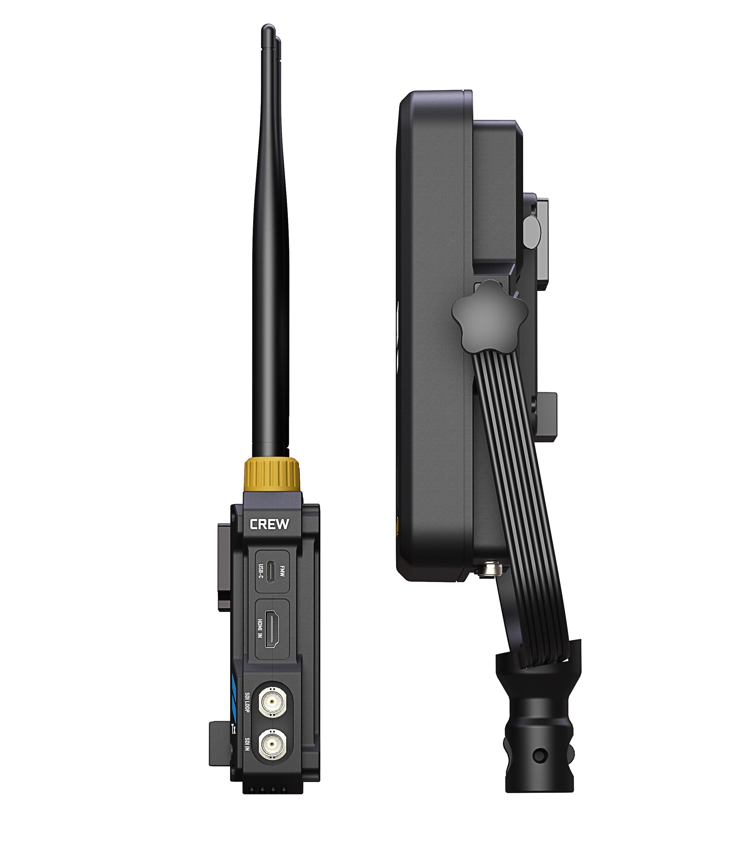 SWIT CREW-V MAX | 10000feet(3000m) 3rd Gen. professional Wireless FHD Video Transmission with Tx V-mount, Super Multicast, Super Anti-interference, No-delay