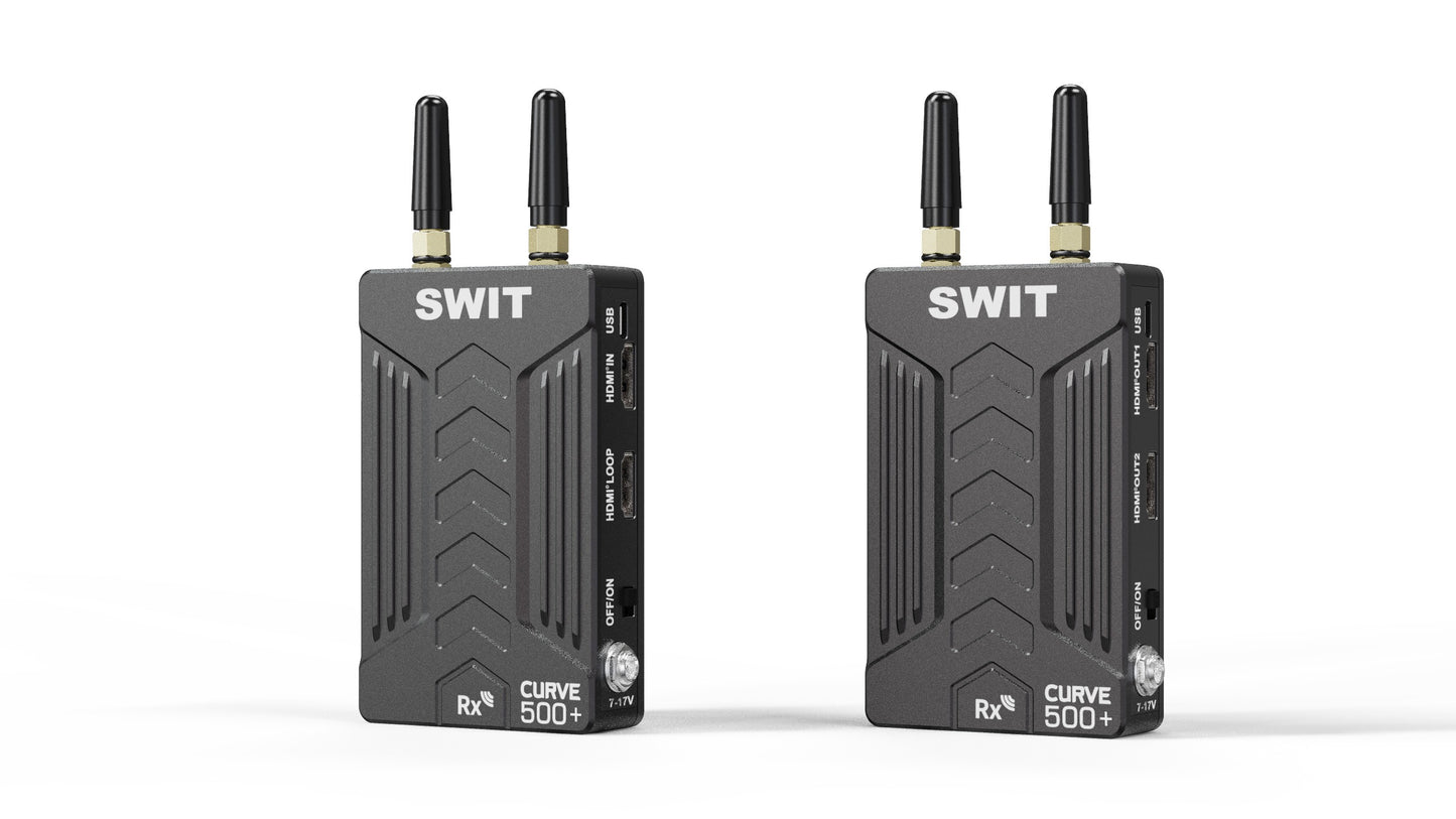 SWIT CURVE500+ | 500feet(150m) new generation professional HDMI Wireless FHD Video Transmission with USB out, No-delay
