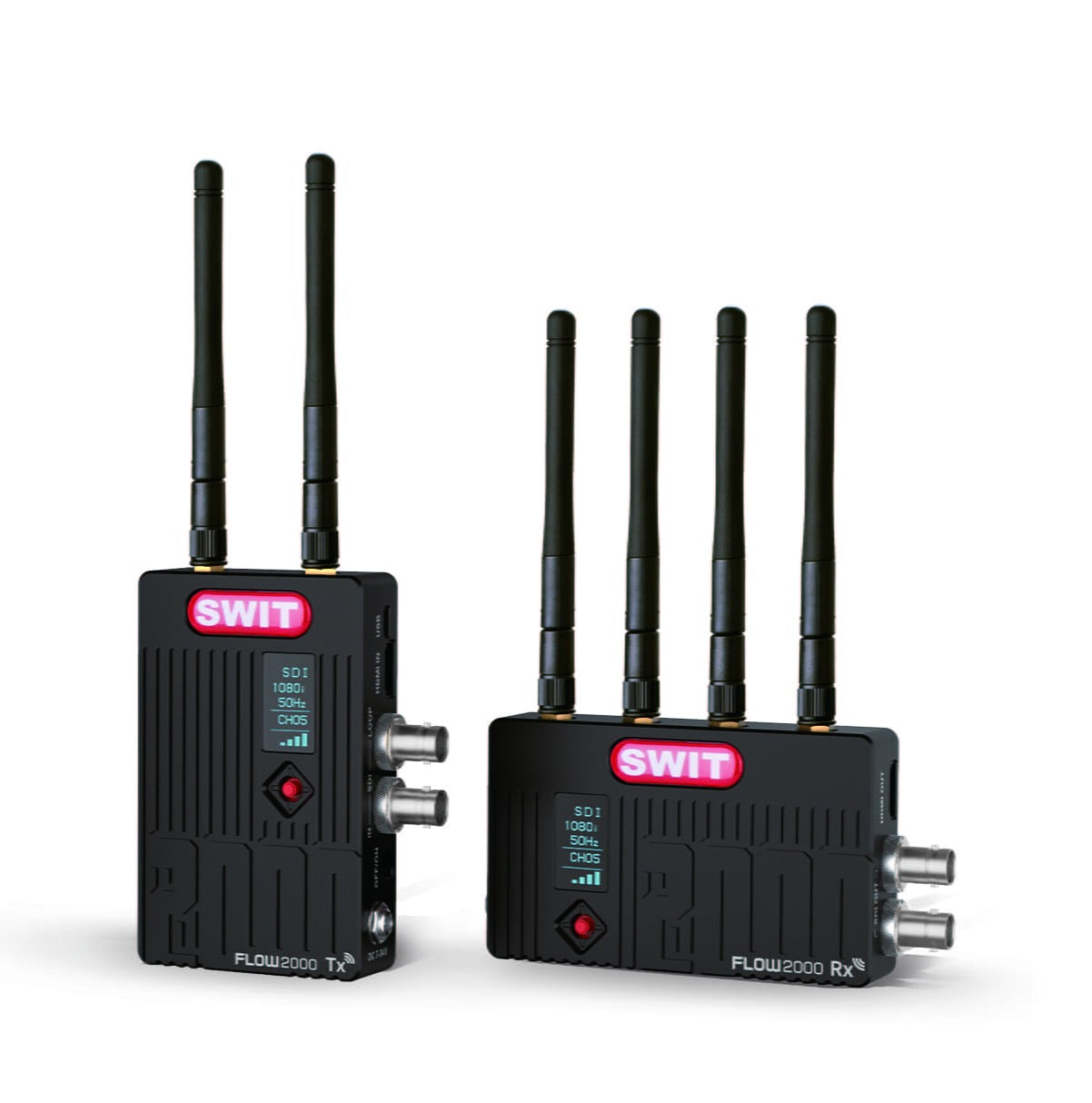 SWIT FLOW2000 | 2000feet(600m) new generation professional Wireless FHD Video Transmission, Super Anti-interference, No-delay