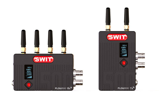 SWIT FLOW500 | 500feet(150m) new generation professional Wireless FHD Video Transmitter, Super Anti-interference, No-delay