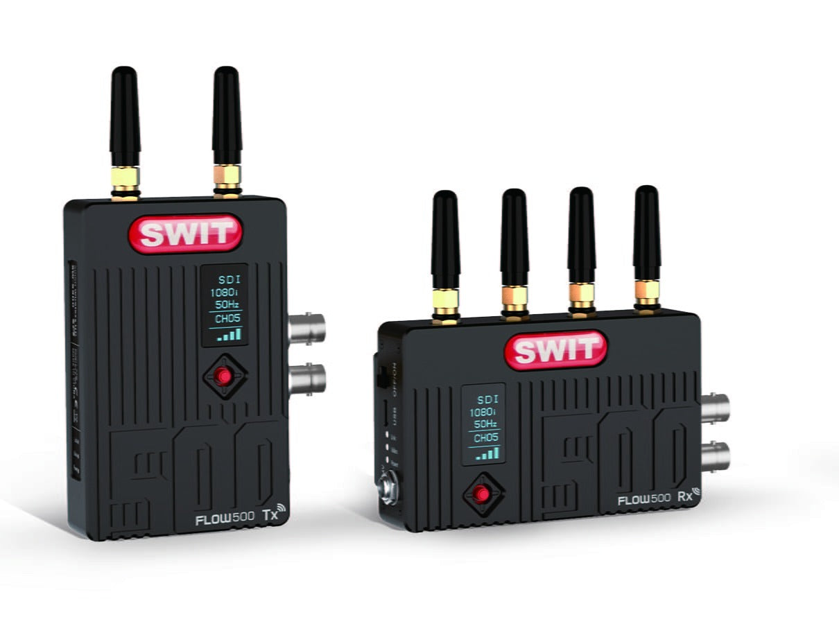 SWIT FLOW500 | 500feet(150m) new generation professional Wireless FHD Video Transmitter, Super Anti-interference, No-delay