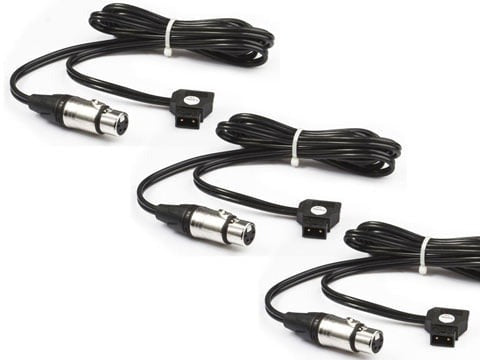 SWIT FL-C60D 3KIT | Set of 3 x 60W LED Spotlight, 25000lux, V-Mount, DMX