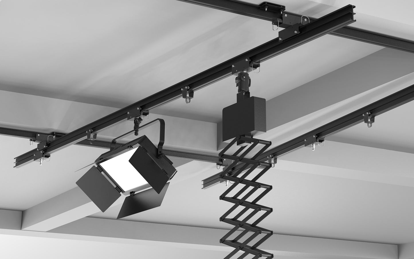 SWIT GA-CR3009 | 3x3m Studio Light Ceiling Rail System. ---~3 months LeadTime if no stock