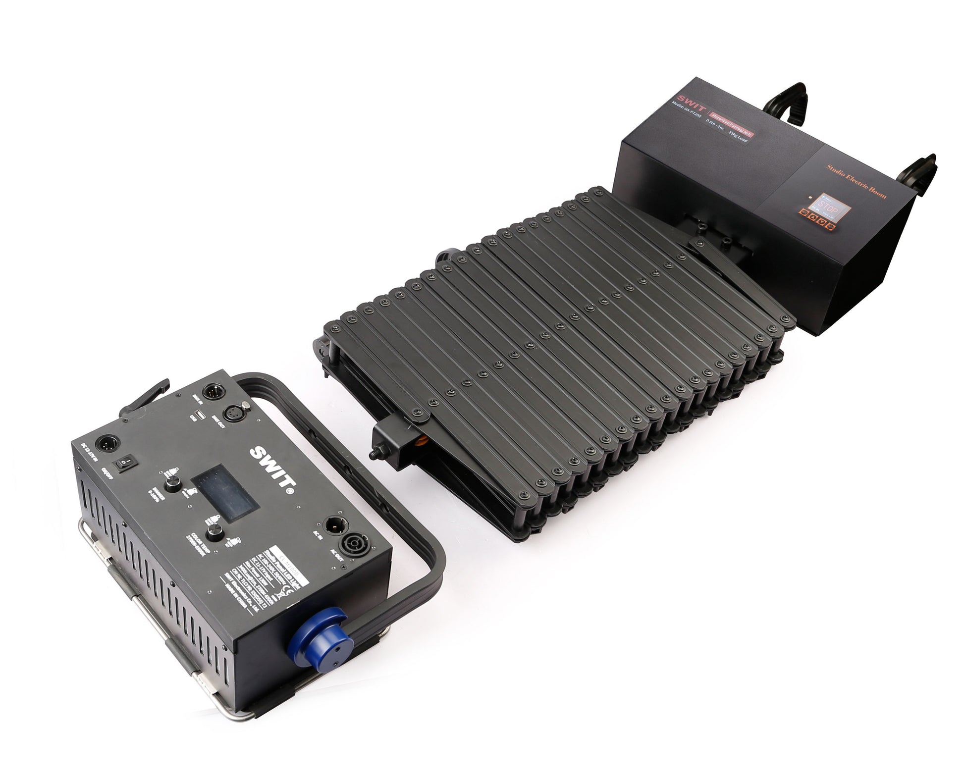 SWIT GA-PT50E | DMX Motorized Precise Pantograph hinge (for hook), max 23kg load, 5m length, no hook. ---~3 months LeadTime if no stock