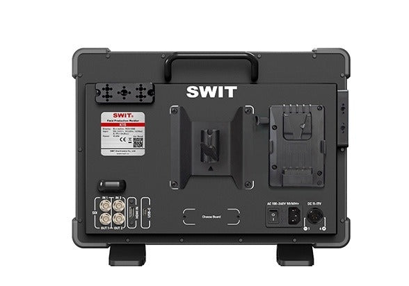 SWIT K15 (in Carrying Case) | 15.4" professional High-bright HDR FHD Field Monitor with Carrying Case, Tripod Adaptor,Sun hood, V-mount