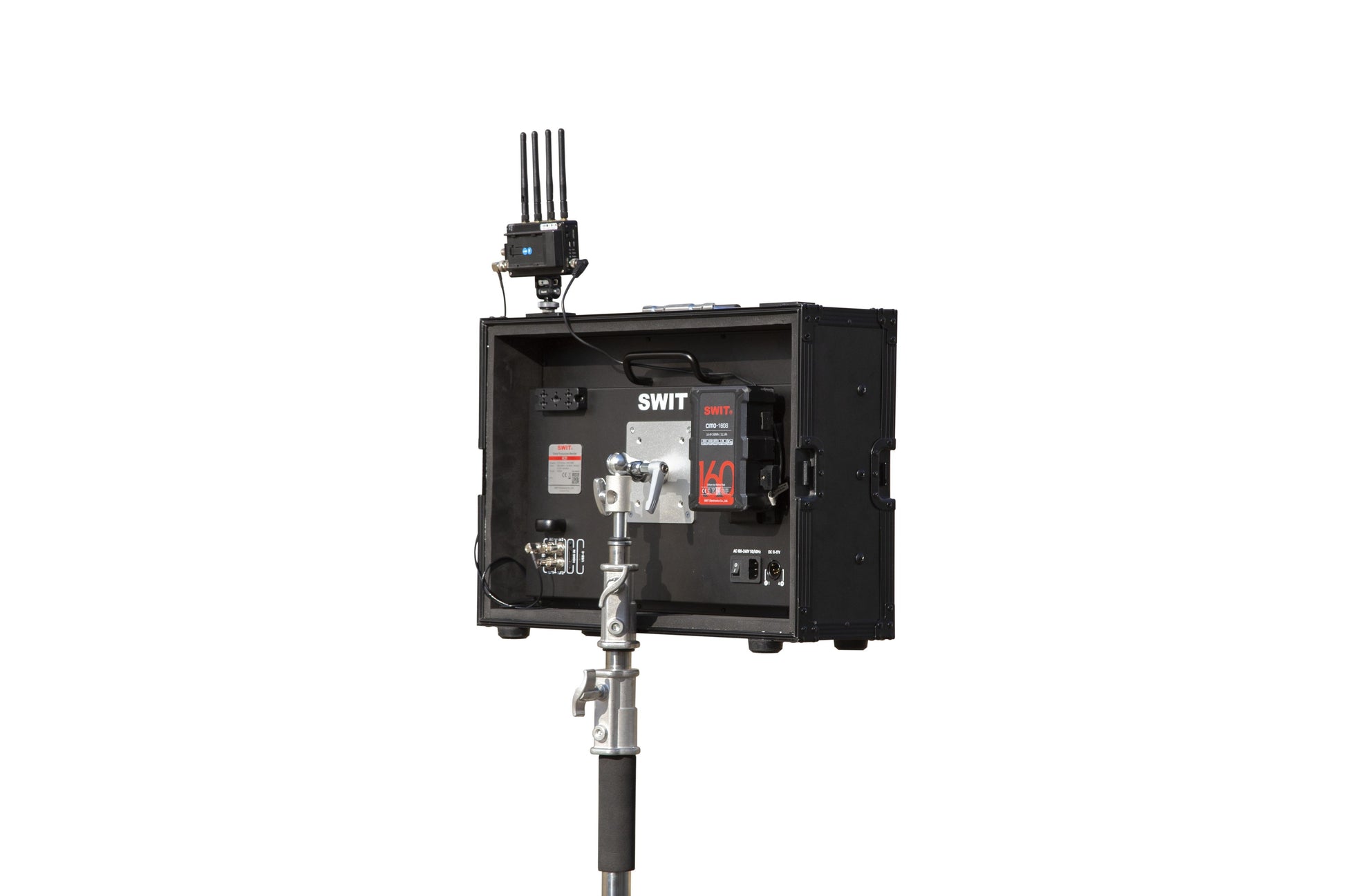 SWIT K21 | 21.5" professional High-bright HDR FHD Field Monitor with reinforced corners, Tripod Adaptor, Sun Hood, V-mount