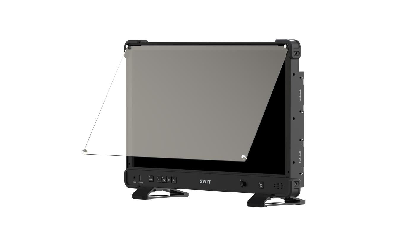 SWIT K21 (in Flight Case) | 21.5" professional High-bright HDR FHD Field Monitor with Flight Case, Tripod Adaptor, Sun Hood, V-mount. ???"K21-FC"