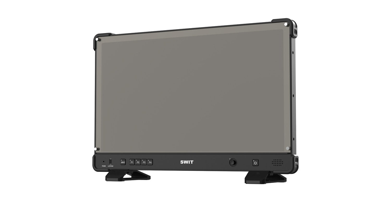 SWIT K21 (in Flight Case) | 21.5" professional High-bright HDR FHD Field Monitor with Flight Case, Tripod Adaptor, Sun Hood, V-mount. ???"K21-FC"