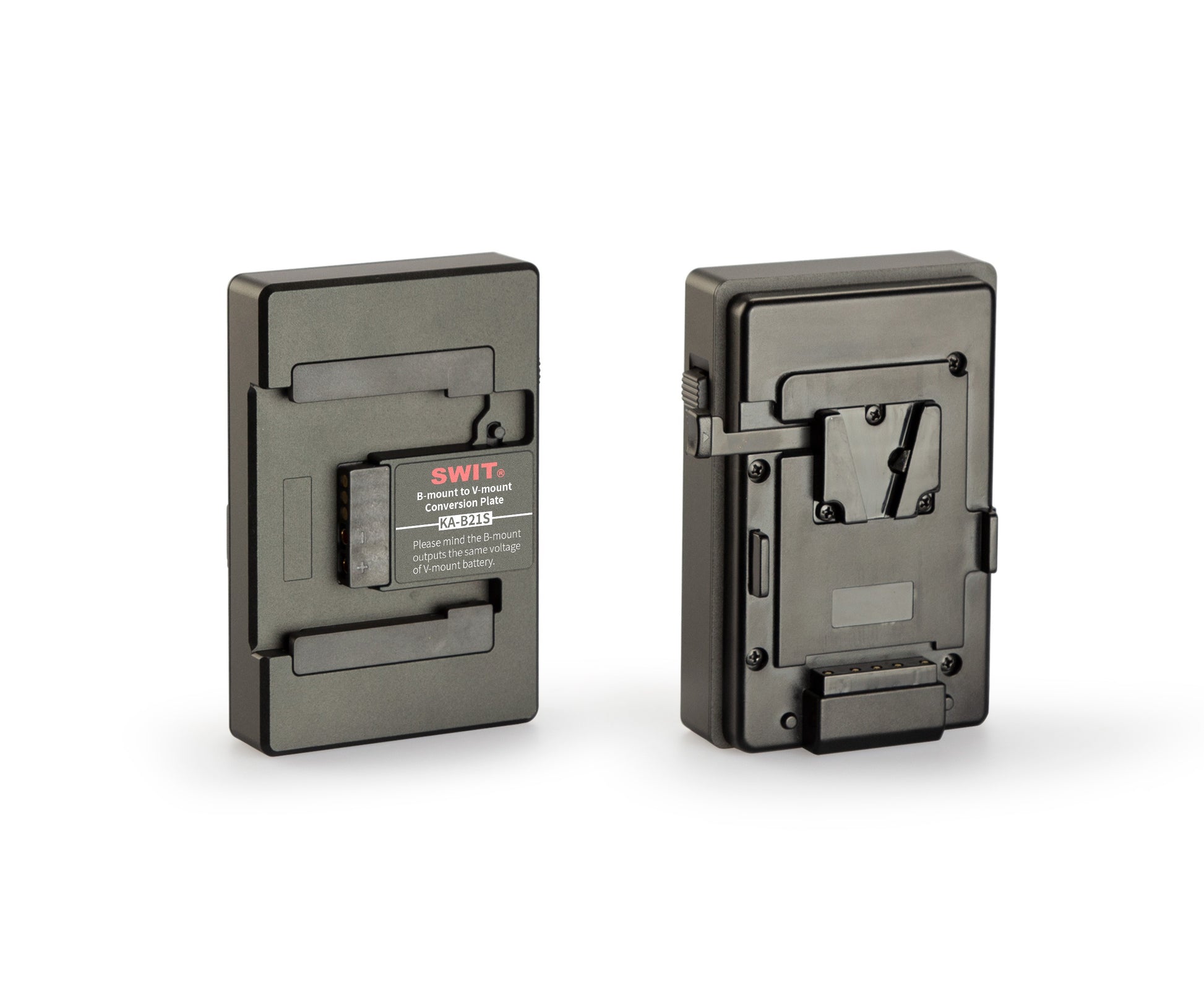 SWIT KA-B21S | V-mount battery plate for B-mount devices/cameras, 28.8V, High Load