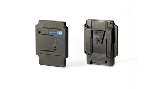 SWIT KA-S20B | B-mount battery plate for V-mount devices/cameras, 14.4V, High Load, only support BIVO Bi-Voltage batteries
