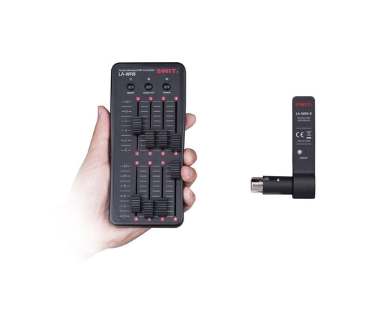 SWIT LA-WR8 Tx+3Rx | Pocket Wireless DMX Controller bundle.???"LA-WR8-kit"